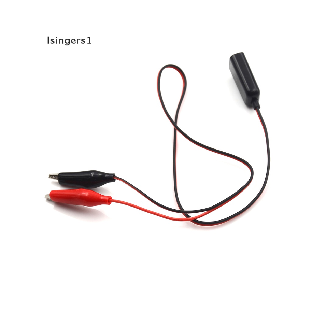 (lsingers1) Kabel Jepit Buaya Ke USB Female Bahan Tembaga