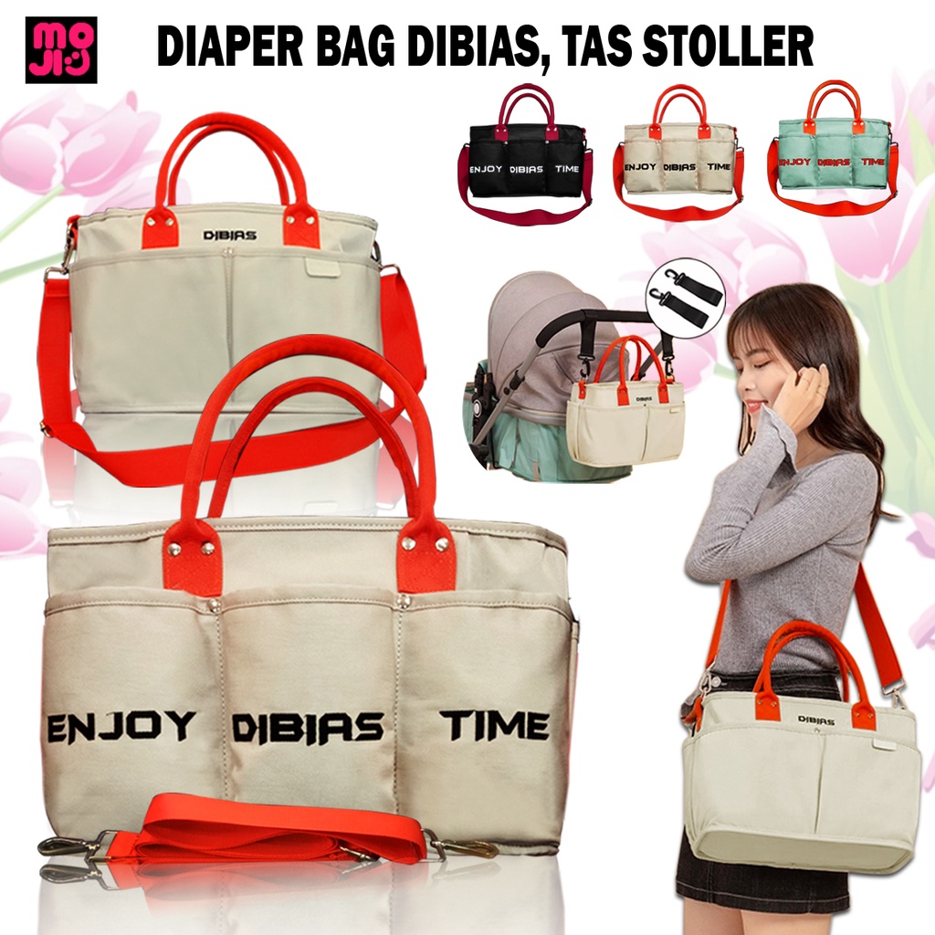 Diaper Bag DIBIAS / Tas Popok Bayi / Tas Bayi / Tas Stroller Kereta Bayi IMPORT