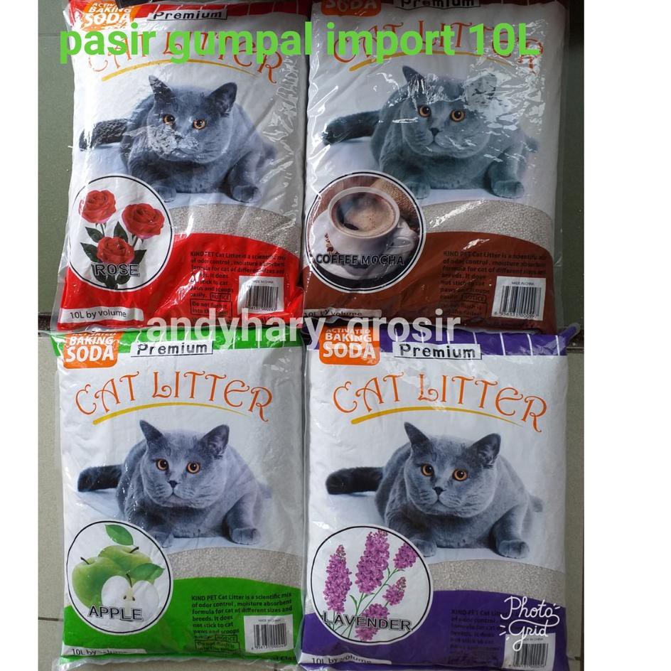 Jual Bestseller! Alpha 10 L Premium Cat Litter Pasir Gumpal Kucing
