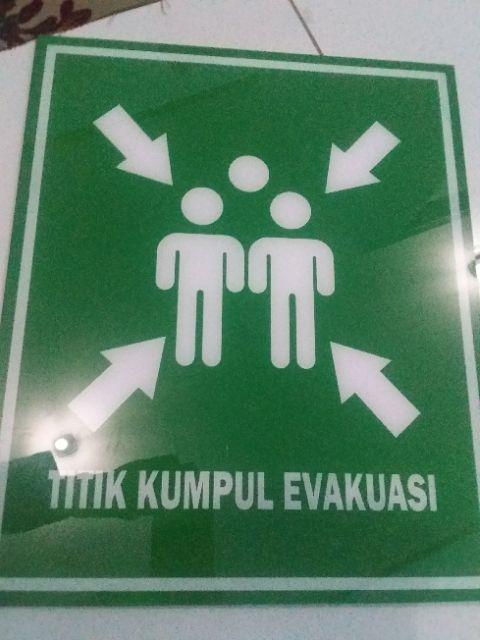 Akrilik Rambu Titik Kumpul 01