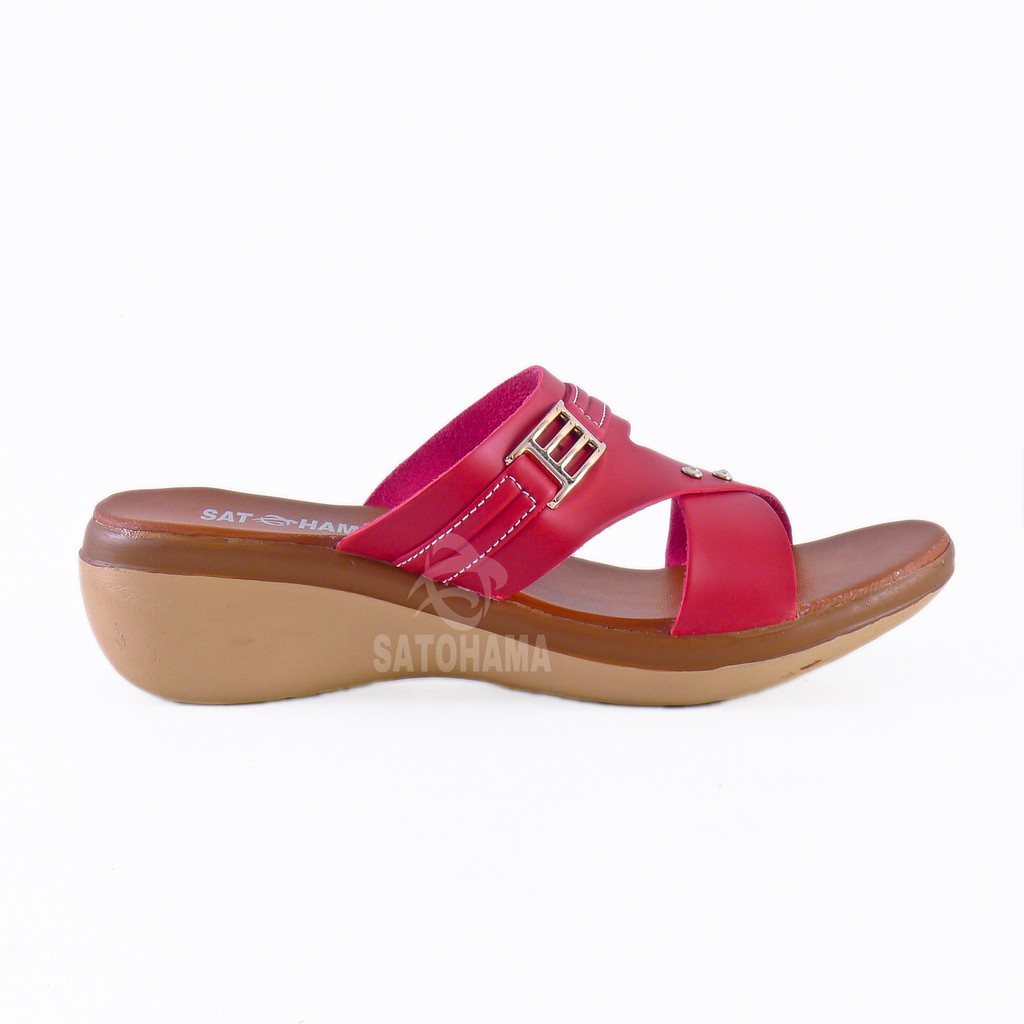 Satohama Sandal Wanita Wedges MK - 09 Sandal Murah Sandal keren Sandal Terbaru