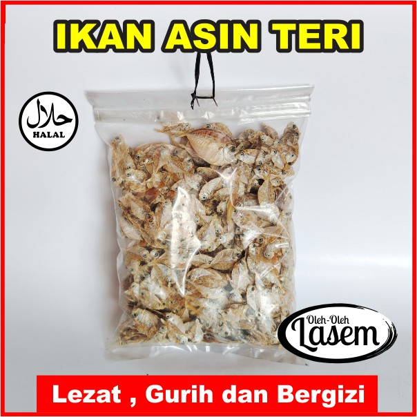 

IKAN ASIN TERI OLEH-OLEH LASEM REMBANG / KHAS REMBANG / KHAS BONANG