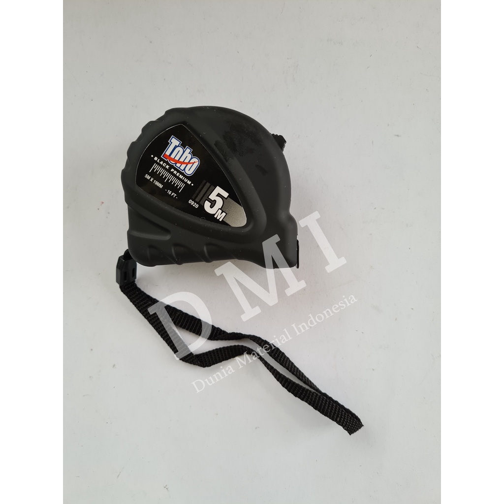 Meteran TOHO Black Premium 5 Meter | Measuring Tape 5m | Alat Ukur Tukang