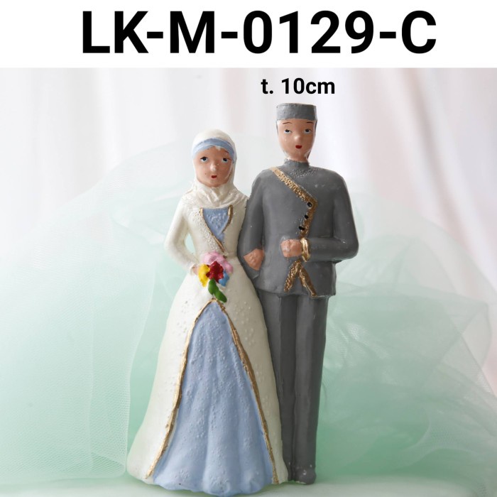 

GR-LK-M-0129 CAKE TOPPER MAINAN LOKAL PENGANTIN HIJAB DISKON GEDE