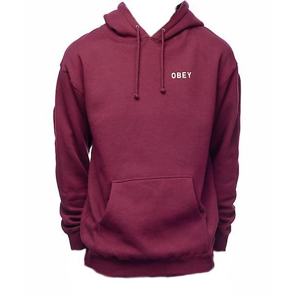 JAKET OBEY KEREN marron