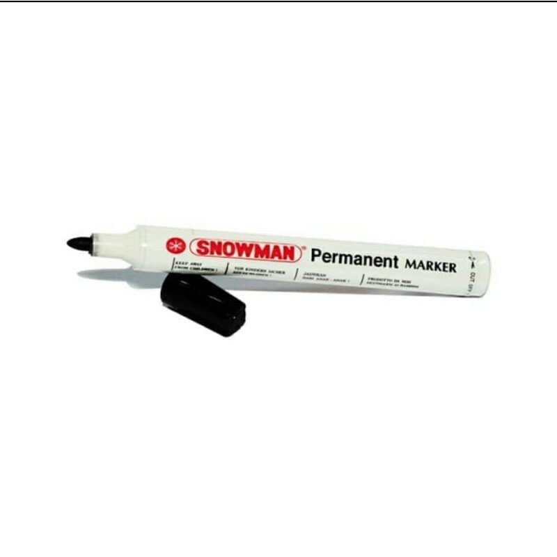 

Spidol Permanent Marker G-12 - HITAM
