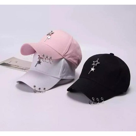 Topi Korea Ring Hip Hop Kpop Terbaru Kualitas OKE