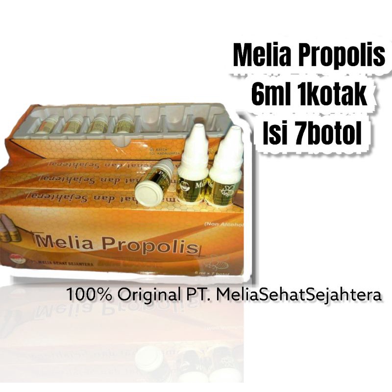 PROPOLIS (air liur lebah) 6ML 1PACK ISI 7 BOTOL