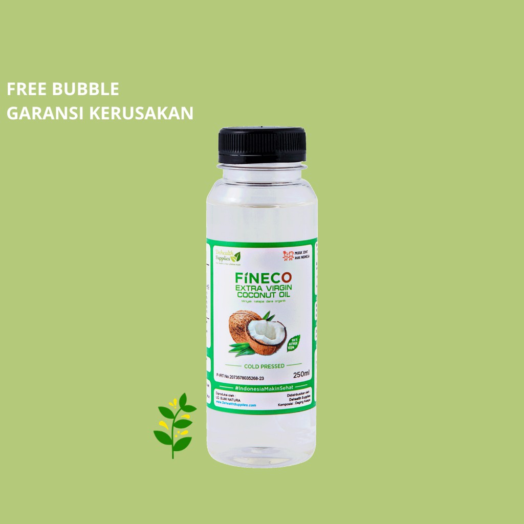 

FINECO Extra Virgin Coconut Oil/EVCO (Minyak Kelapa Organik) 250 ml