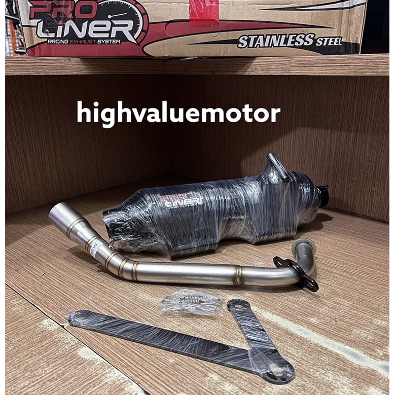 KNALPOT PROLINER STANDARD RACING MIO M3-SOUL GT 125-FINO 125-MIO Z ORIGINAL PRO LINER