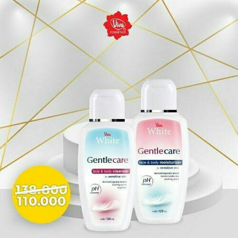 Paket Gentle Care Cleanser Gentle Care Moisturizer Viva