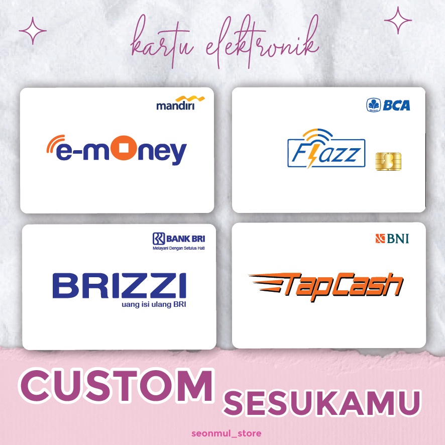 PALING DICARI!!! EMONEY BRIZZI FLAZZ TAPCASH KPOP IDOL / CUSTOM