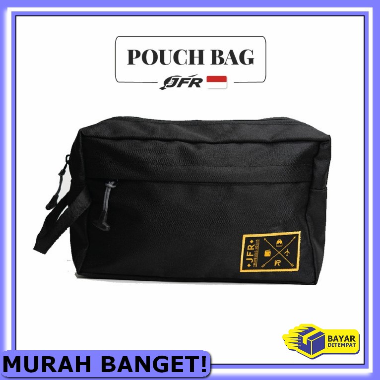 Clutch Fendi Import Kulit Asli Clutch Bag Pria Handbag Pria Fendi ZE429 Jfr Tas Kantong Pouch Bag