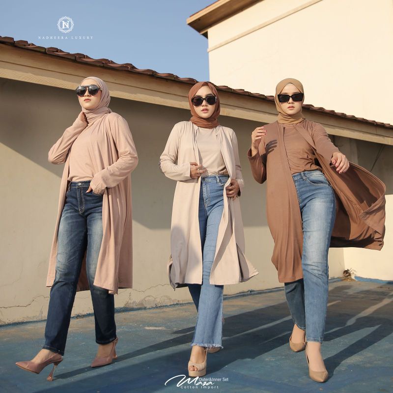 One Set Outer & Inner Nadheera Luxury Maza Outer & Inner Set