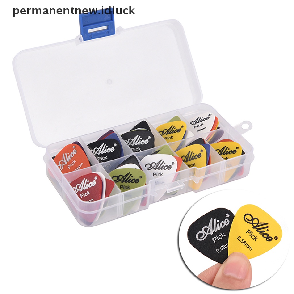 Set 50 Pcs Pick Plectrum Gitar Akustik Elektrik