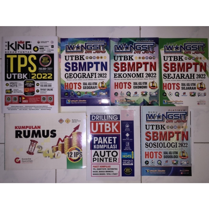 WANGSIT THE KING GO UTBK 2022 PRELOVED