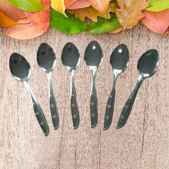 12pcs SENDOK STAINLESS MURAH DAN EKONOMIS
