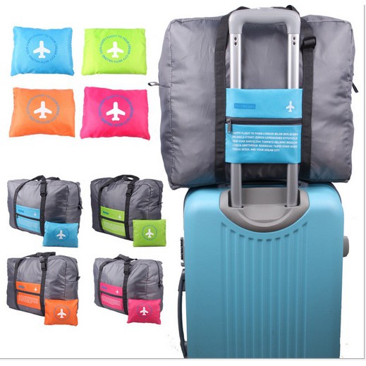 TOP-Foldable Travel Bag Tas Lipat Travel Serbaguna Outdoor Tambahan Koper