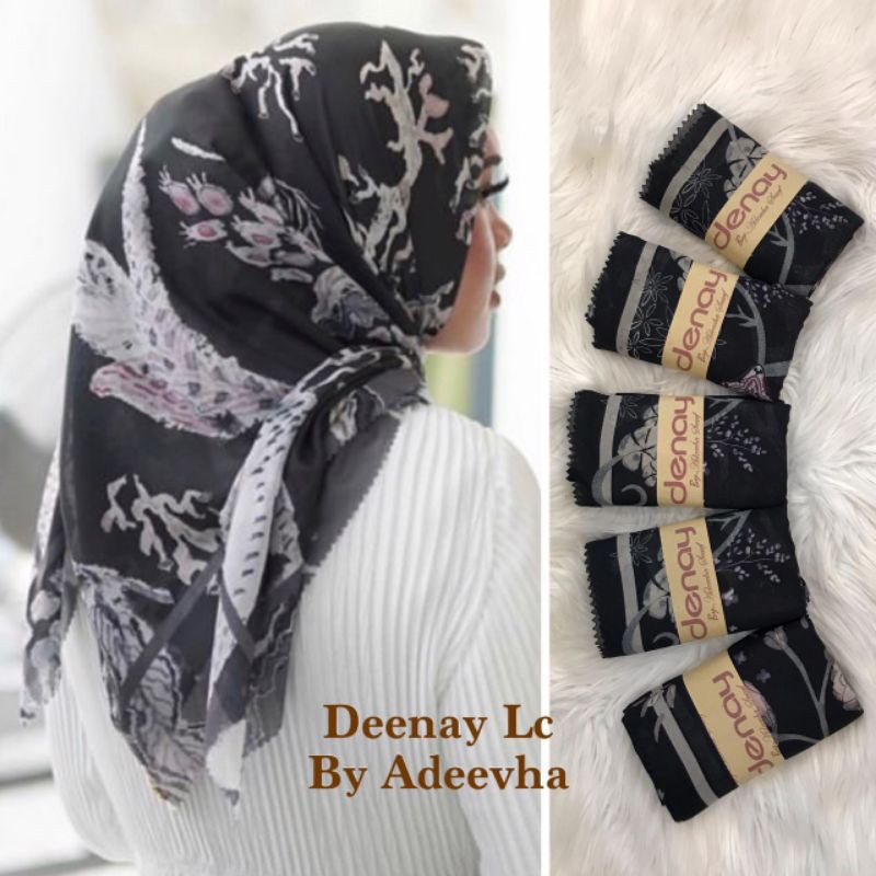 denay kw by adeevha / denay scarf/ voal motif / denay kw voal / denay kw LC