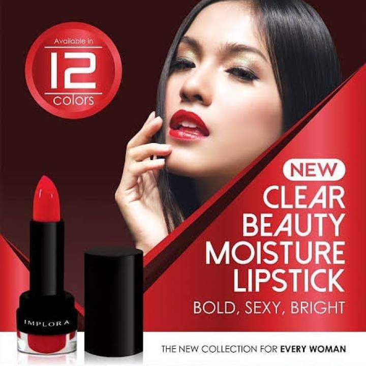 Implora Moisture Lipstick Implora Lipstick Implora Lipstick Satin Implora Moisture Lipstick Dewy Yan