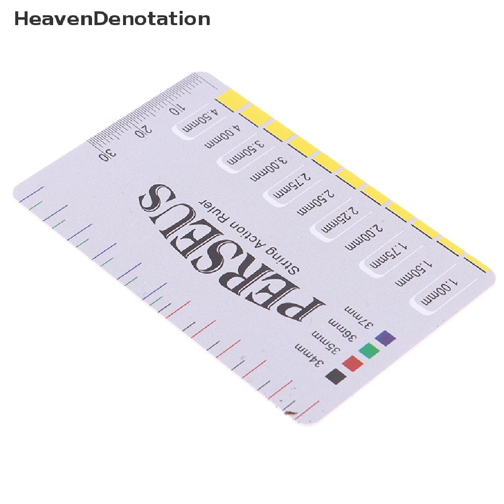 [HeavenDenotation] Guitar Accessories Gauge Ruler Electric Guitar Tool For String Instruments