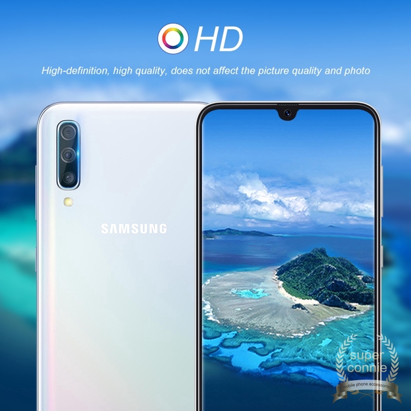 Tempered Glass Pelindung Lensa Kamera Belakang Samsung A52 A72 A32 A11 A12 9d A02s A21S A50 A50S A30S A51 A11 A31 A10S A20S A71 A30 M10S
