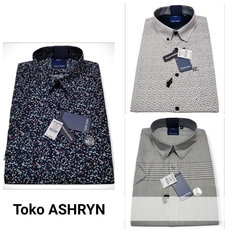 Kemeja Pria Slim Fit Stanley Adams Original