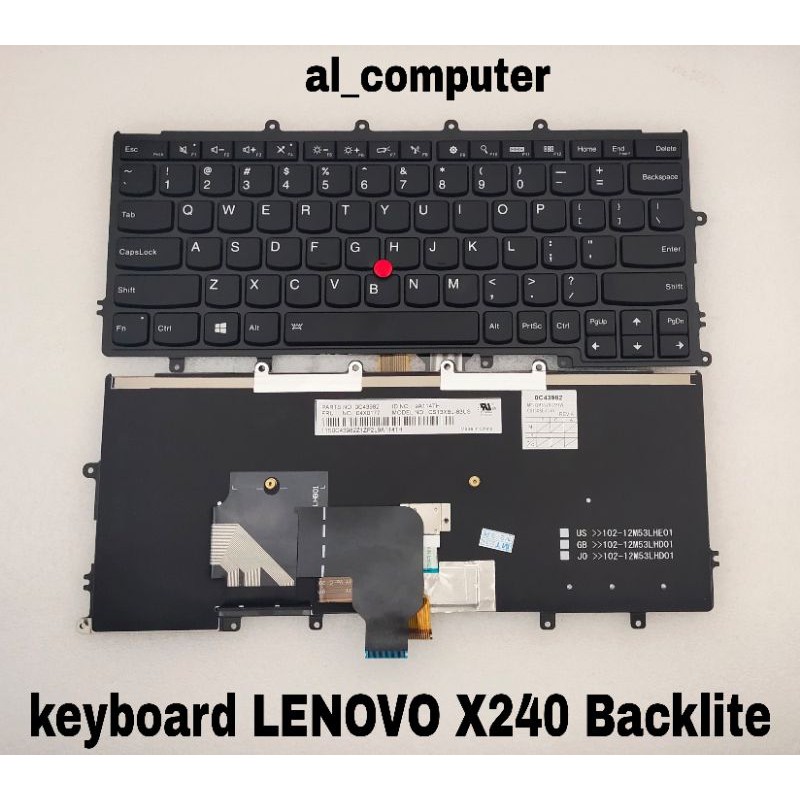 keyboard LENOVO X240 Backlite