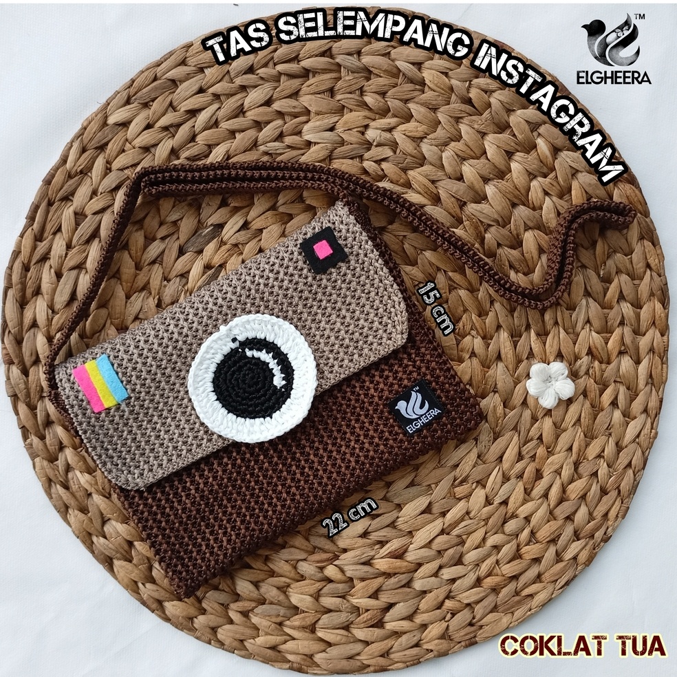 Tas Rajut IG/ Tas Instagram Model Selempang