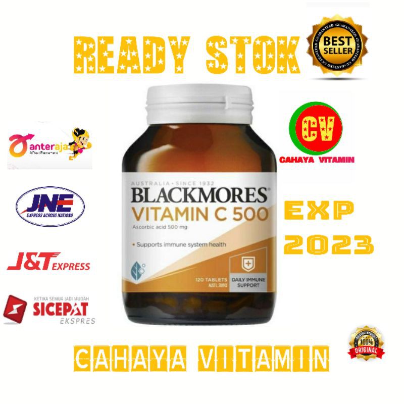 Blackmores Bio C 500mg vitamin C isi 120 tablet | Shopee ...