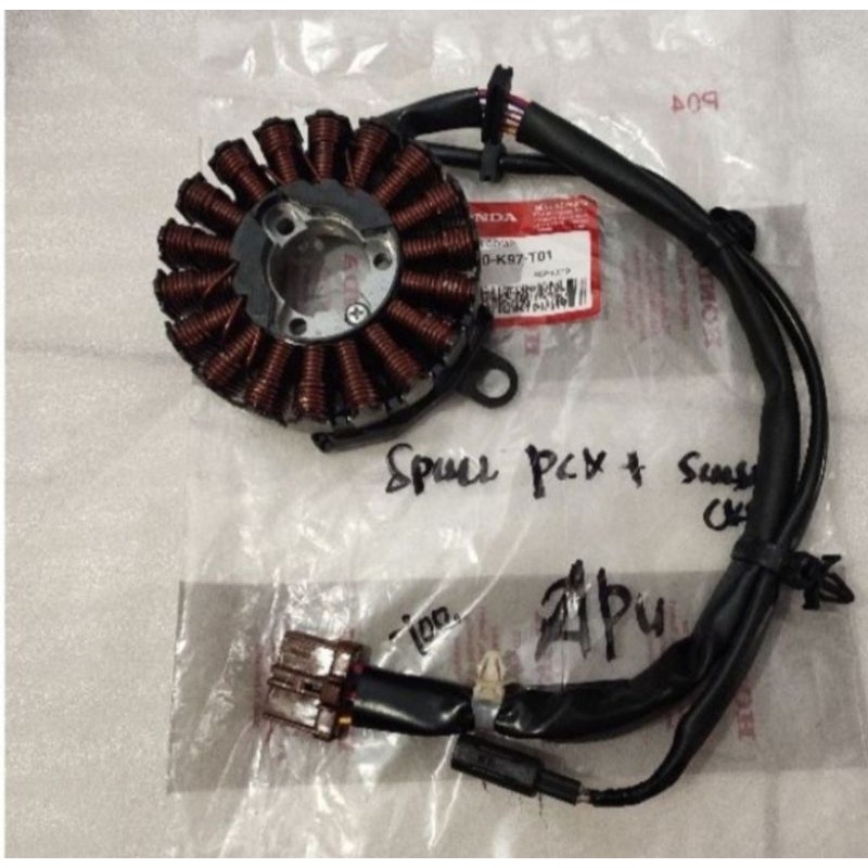 SPULL Spul Spool ESSY + SENSOR STATER CKP PCX 150 K97 Stator Comp New