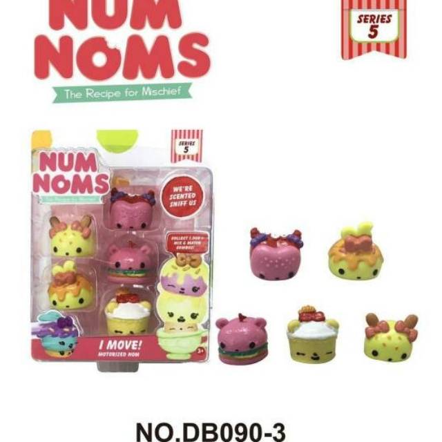 MOMBABY1 Mainan Anak Perempuan Num Noms Set atau Kado Mainan Anak perempuan Num noms