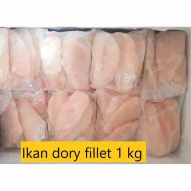 

Ikan Dori Kwalitas Super (PREMIUM) 1 plastik isi 3-5 PCS ikan Fresh From The Freezer