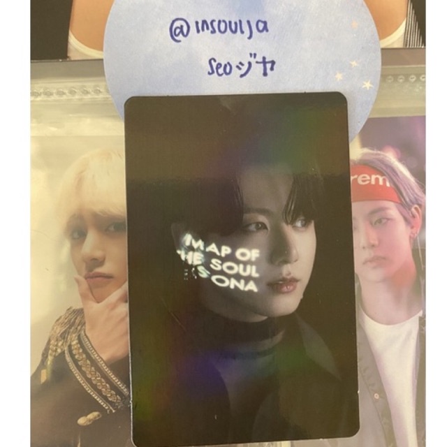 WTT Photocard MCB: Mots One Concept Photobook Hologram Jungkook