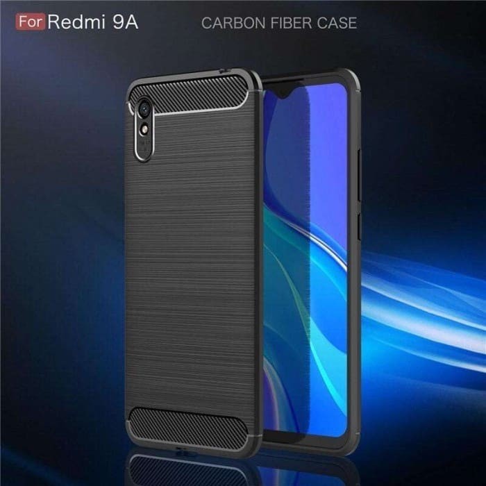 XIAOMI REDMI 9 9A 9C Silicon Carbon Slim Fit Soft Case Premium