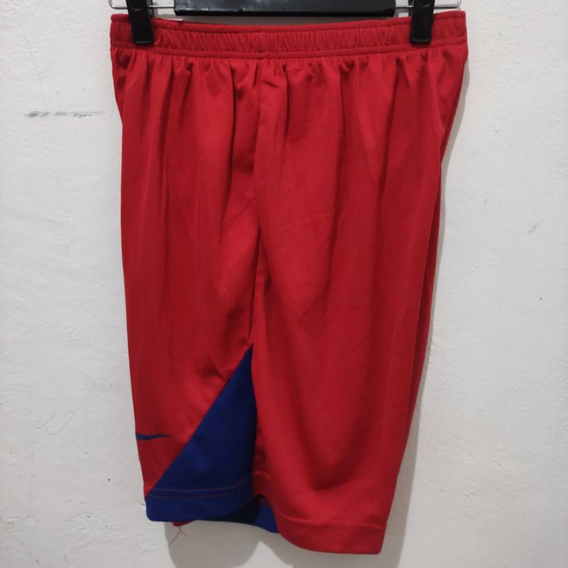 CELANA NIKE MERAH BIRU OLAHRAGA PRIA FUTSAL SEPAKBOLA BOLA KOLOR SHORT Pendek RUNNING VOLI KIPER GYM