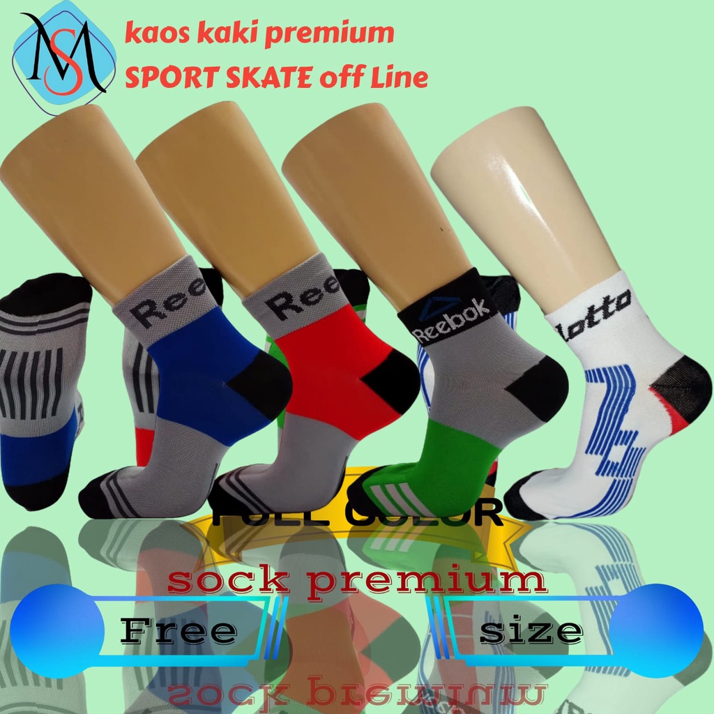 kaos kaki olahraga - kaos kaki sport - POLYESTER PREMIUM