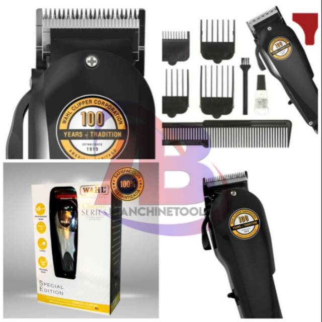 mesin cukur wahl super taper black edition ORIGINAL USA hair clipper alat pencukur rambut listrik