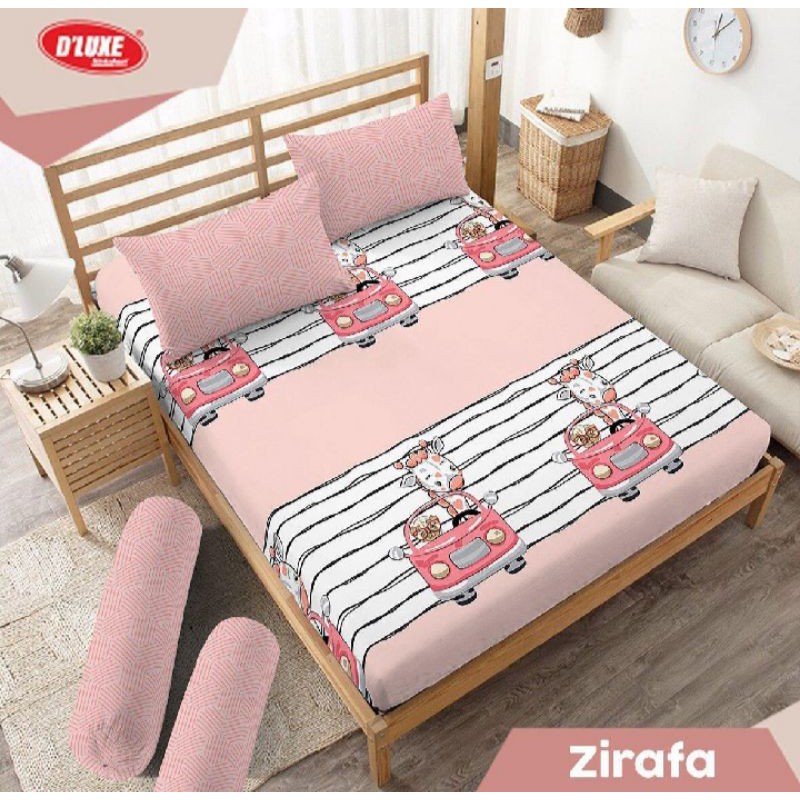 Sprei Deluxe Kintakun 160x200 T.30 Queen Zirafa