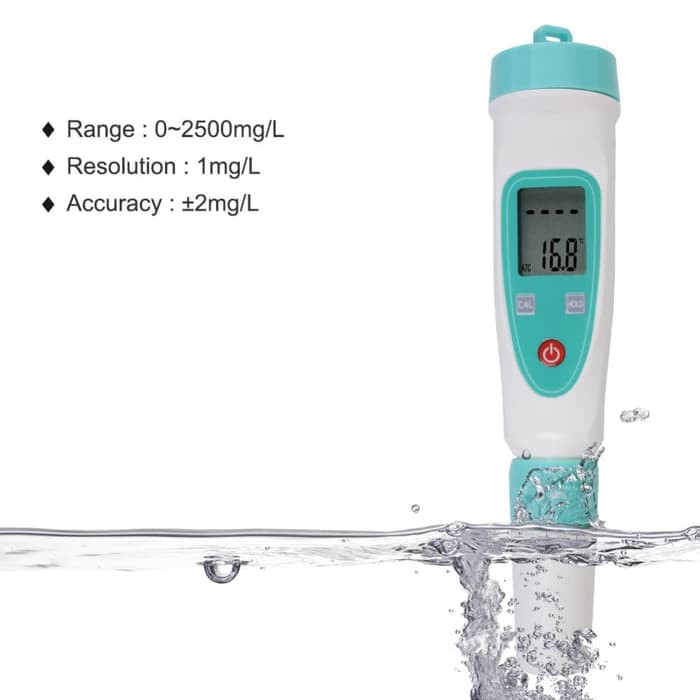 Digital Salinity Meter Salt Tester Alat Ukur Kadar Garam Air