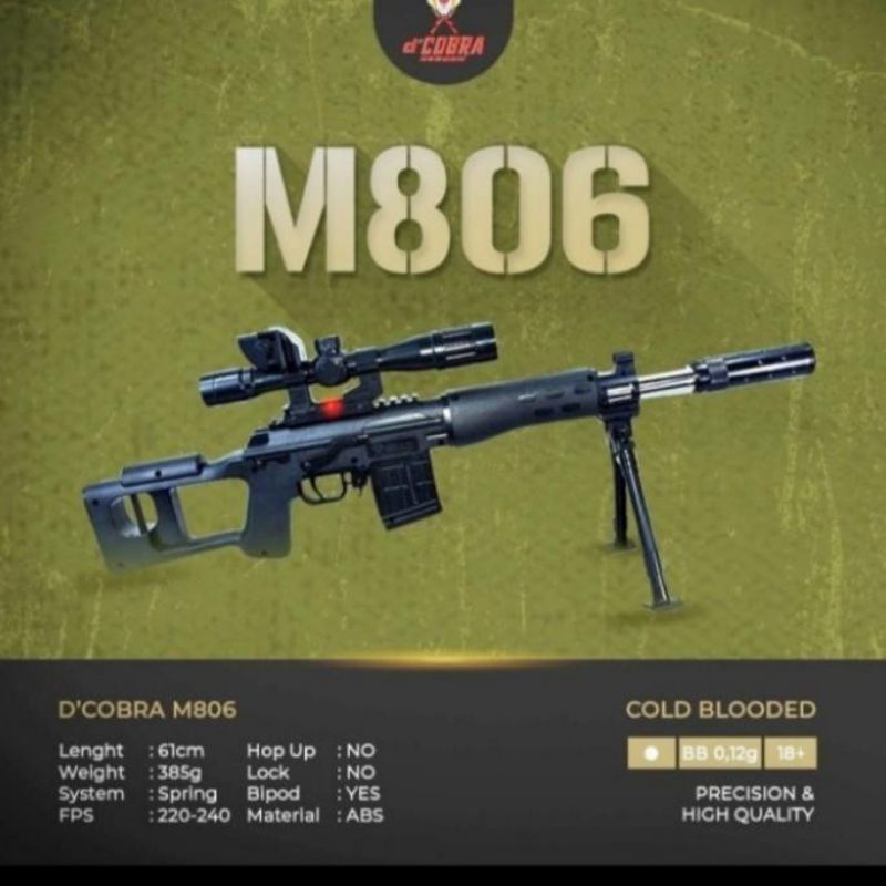 mainan dcobra m806