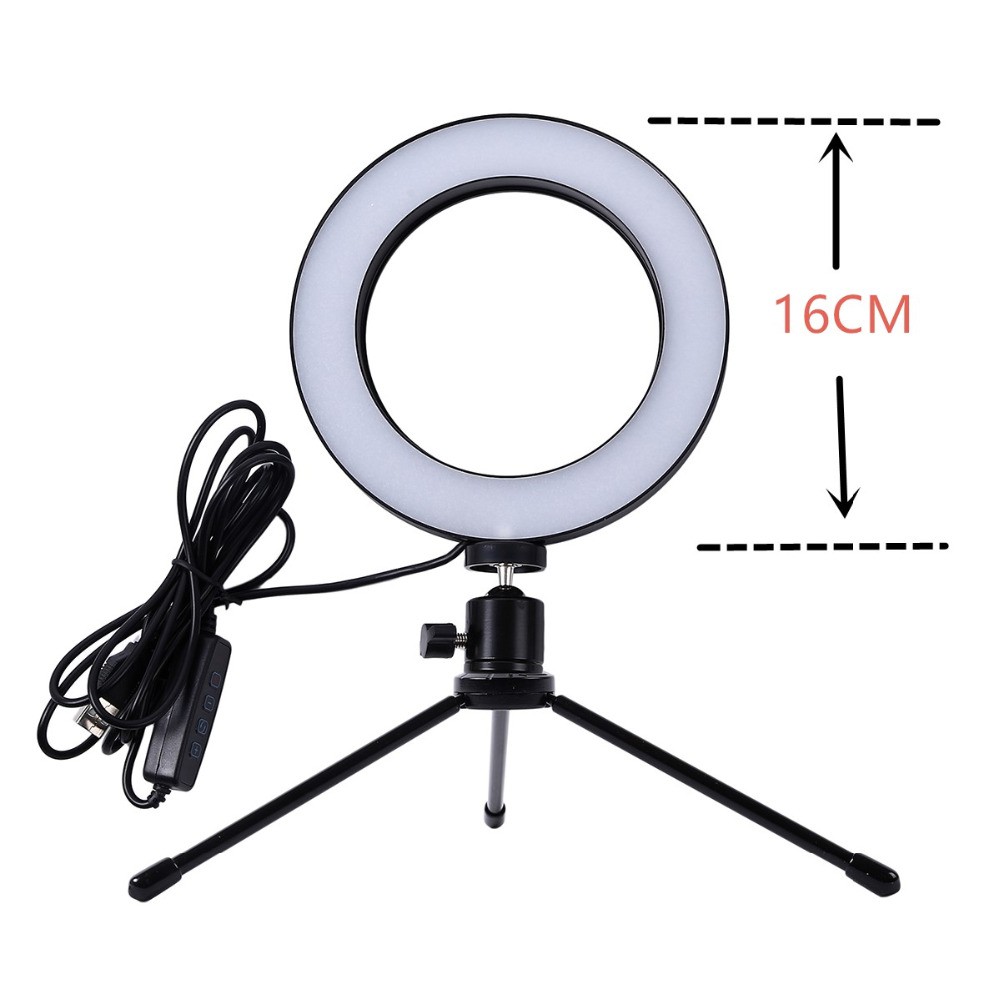 RingLight 16For Selfie Vlogger Livestreamer Plus Tripod Lipat [PM]