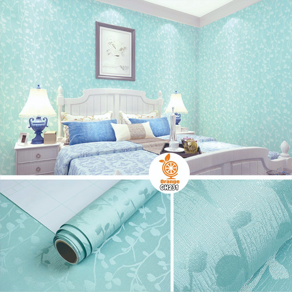 Wallpaper dinding 3d motif elegant / Wallpaper dinding kamar tidur anak wallpaper stiker dinding kamar 45Cm X 10 M