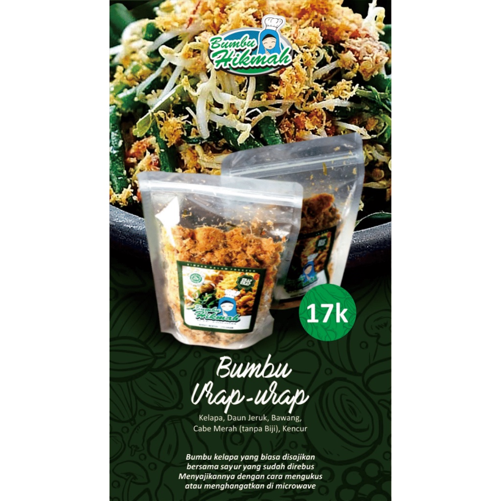 

Bumbu Hikmah URAP-URAP NON-MSG