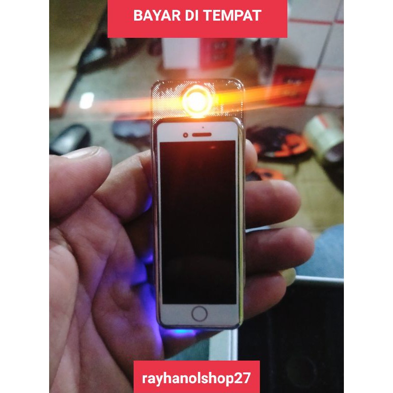 NEW!! KOREK API ELEKTRIK U S B MOTIF IPHONE MEWAH ELEGAN TAHAN LAMA MUDAH DI GUNAKAN