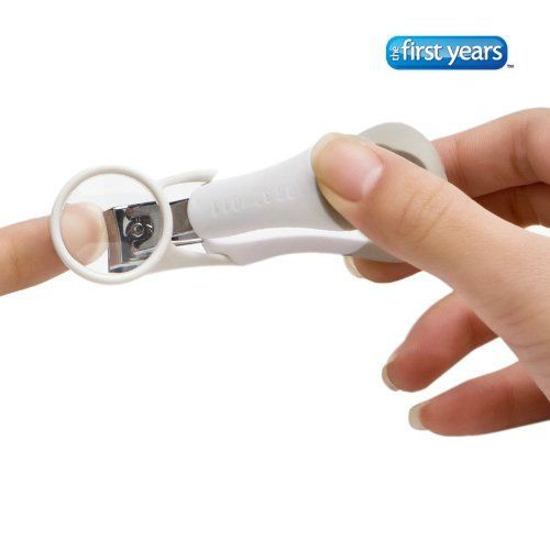 Newmei - The First Years Deluxe Nail Clipper With Magnifier (Y7064) / Penjepit Clipper Kuku Bayi 0m+