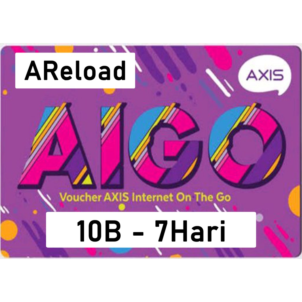 Voucher axis 10GB 7Hari