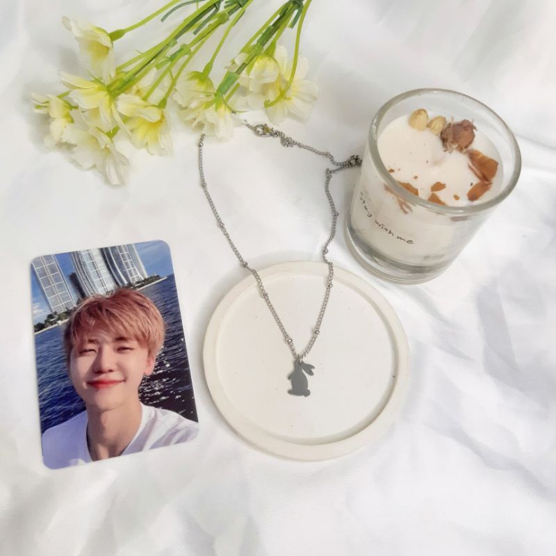 Rabbit necklace NCT Dream Jaemin Kalung Jaemin NCT Dream