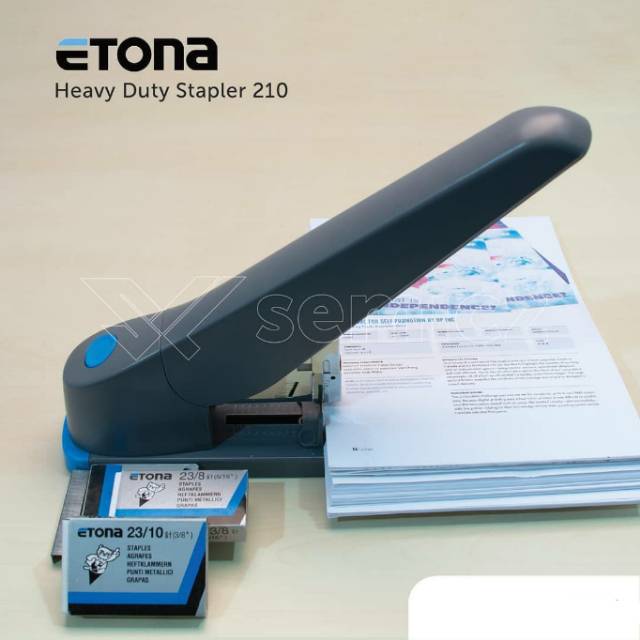 Stapler Etona 210 Heavy Duty/ Stapler Besar 225 lbr. BONUS ISI 23/17. TERJAMIN!!!