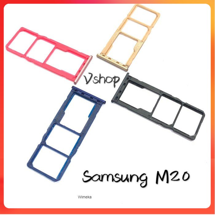 WMK Simtray Sim Tray Tempat Dudukan Slot Sim Card Simcard Samsung M20 - M205